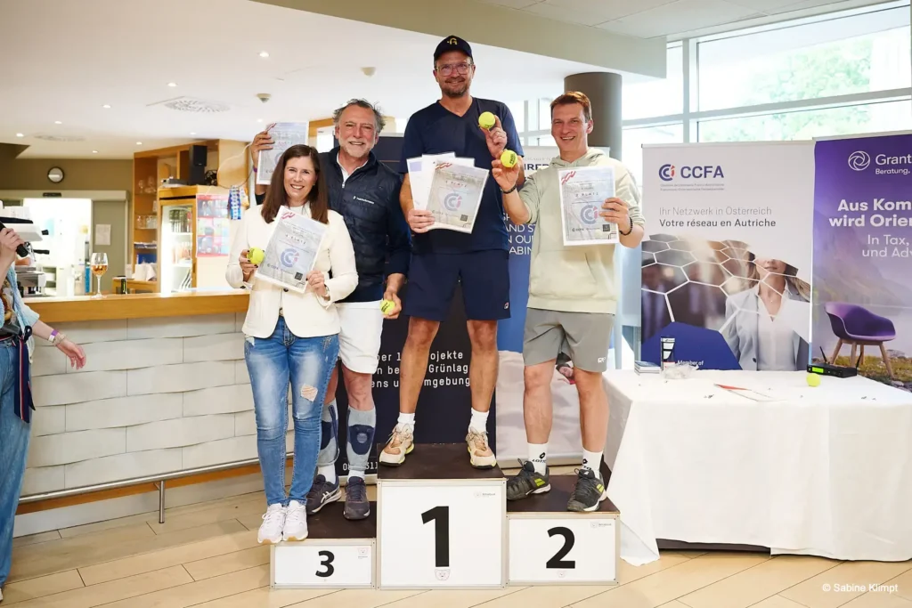 CCFA Tennisturnier & Freizeitsporttag mit Grant Thornton & Glorit am Kaiserwasser (12.06.2026)
