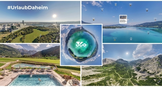 360Perspektiven: virtuelle Entdeckungsreise durch Österreich