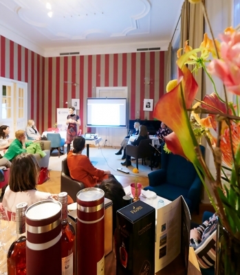 Dégustation de Cognac dans le cadre de la Journée des droits des Femmes @ Hotel Altstadt (14.3.2022)