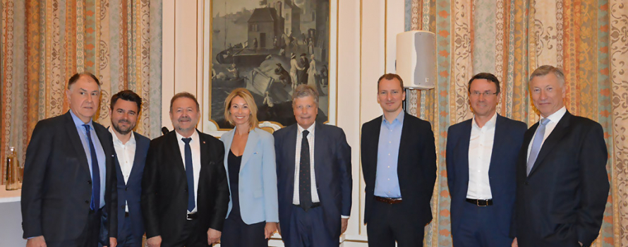 Round Table about Hydrogen @ Französische Botschaft in Wien (25.5.2023)