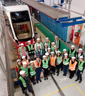 Visite guidée du site ALSTOM de Vienne avec le Directeur Simon Garnier (19.4.2023)